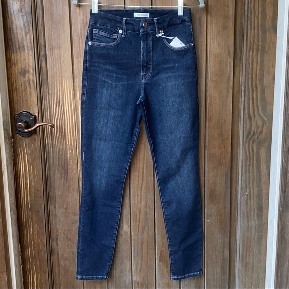 Good American Good Legs Crop Super Stretch Jeans - Picture 15 of 16